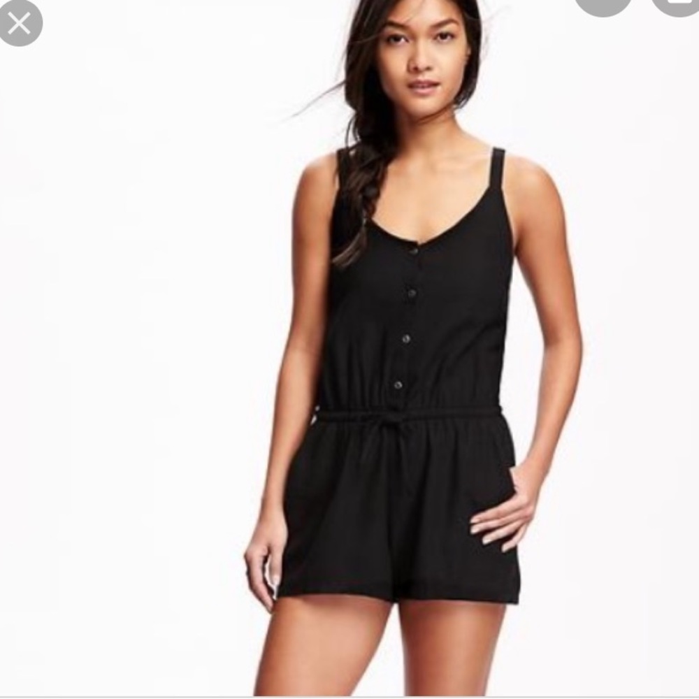 Old Navy black romper